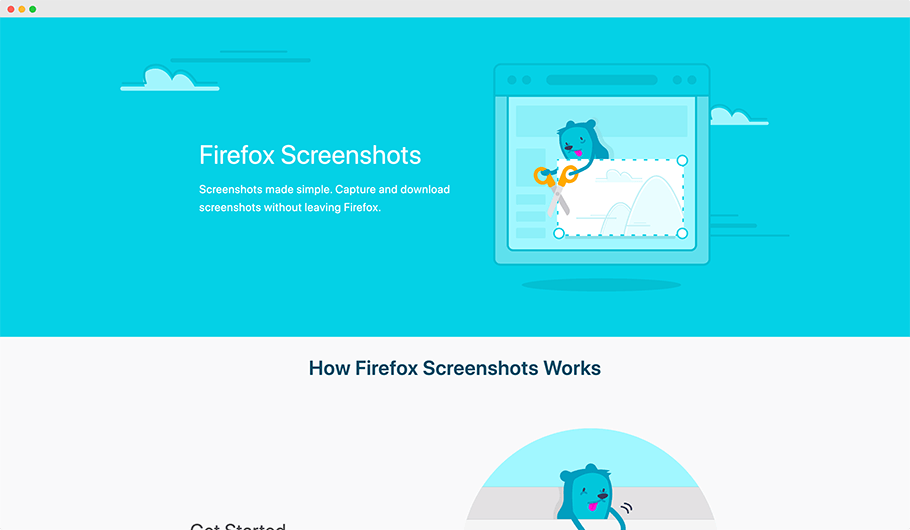Firefox herramientas para crear capturas de pantalla - La Tutoría