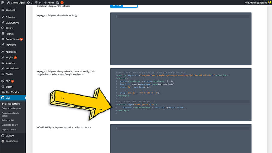 Inhabilita el clic derecho sin utilizar un plugin - La Tutoría