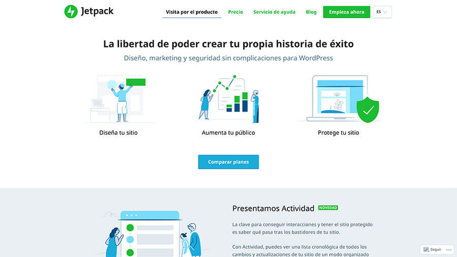 Red de distribución de contenidos de Jetpack