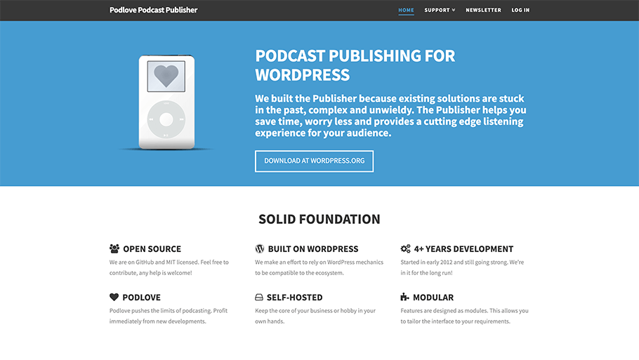 Plugins de WordPress para Podcasts: Podlove - La Tutoría