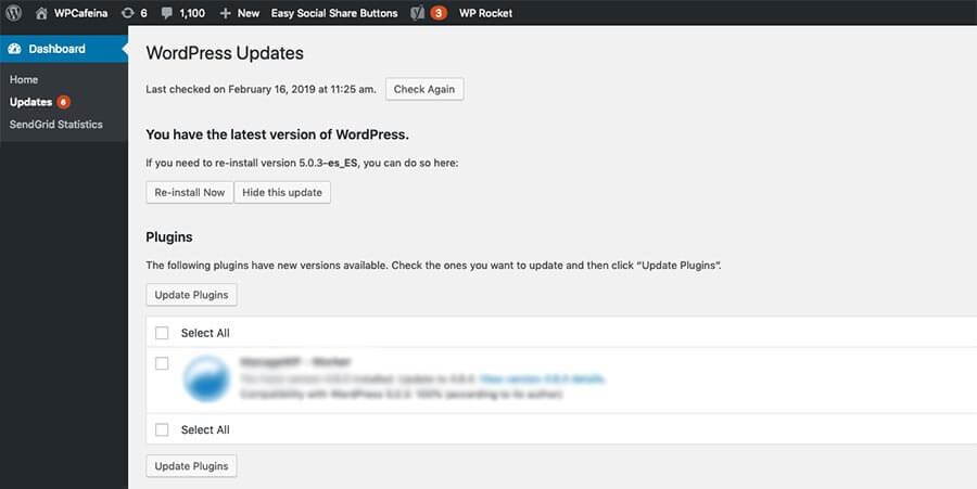 Cómo proteger WordPress: Actualizaciones - La Tutoría