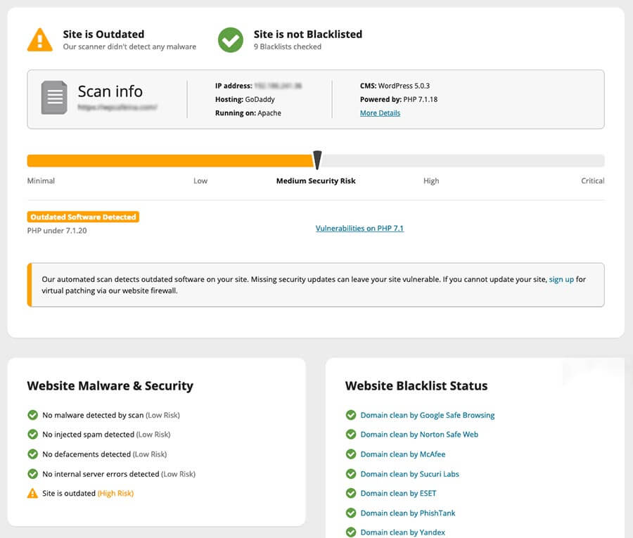 Rastreo de Seguridad