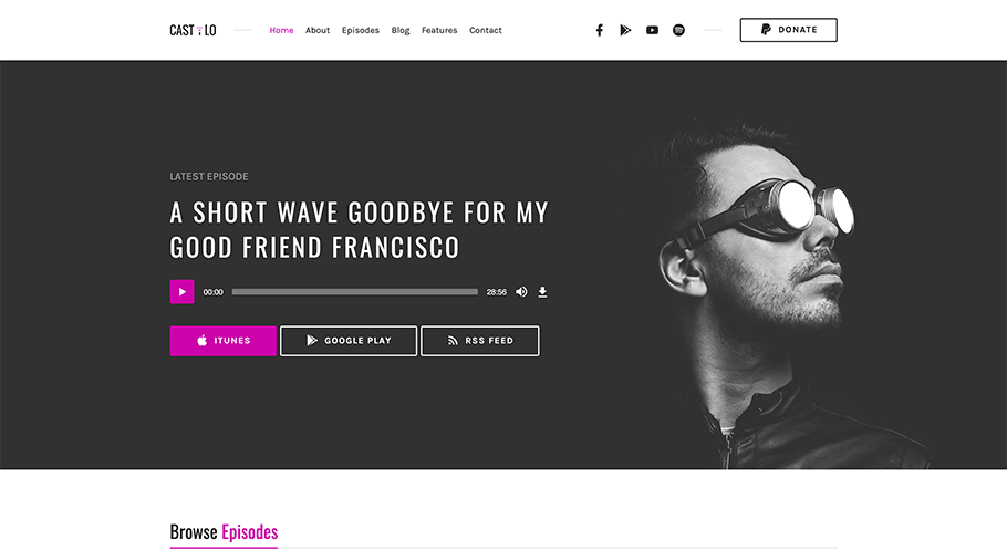 Otros temas de WordPress para Podcasting - La Tutoría
