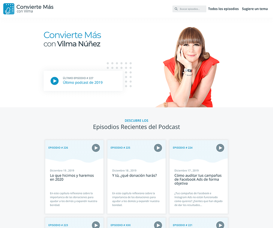 Podcast de Vilma Nuñez - La Tutoría