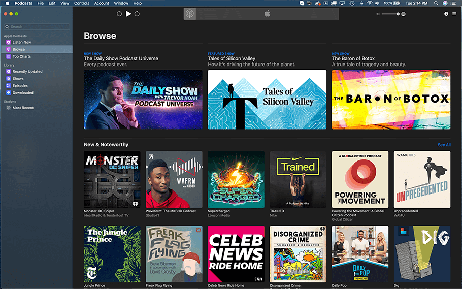 Plataforma de podcasts de Apple - La Tutoría
